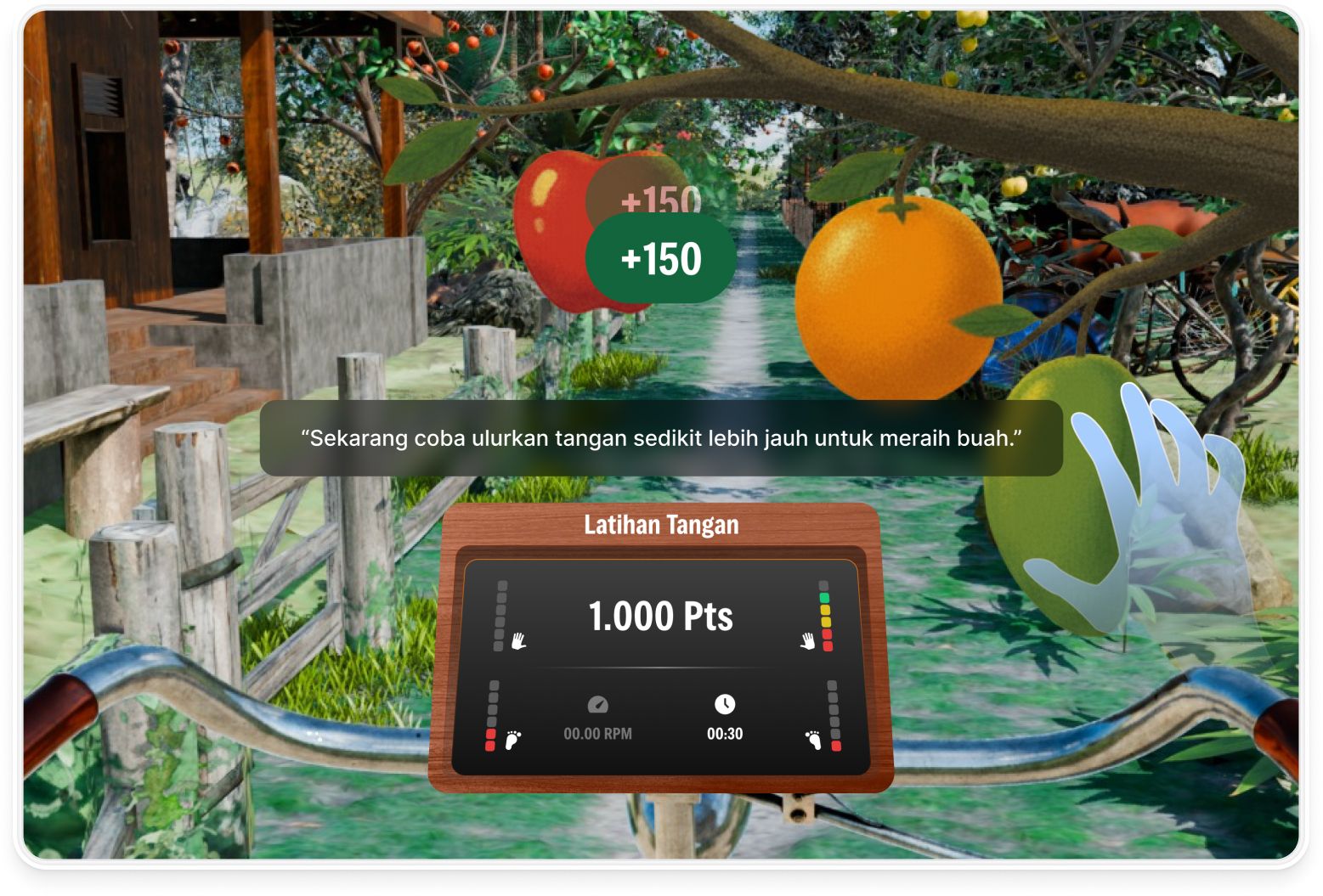 Permainan VR bersepeda
